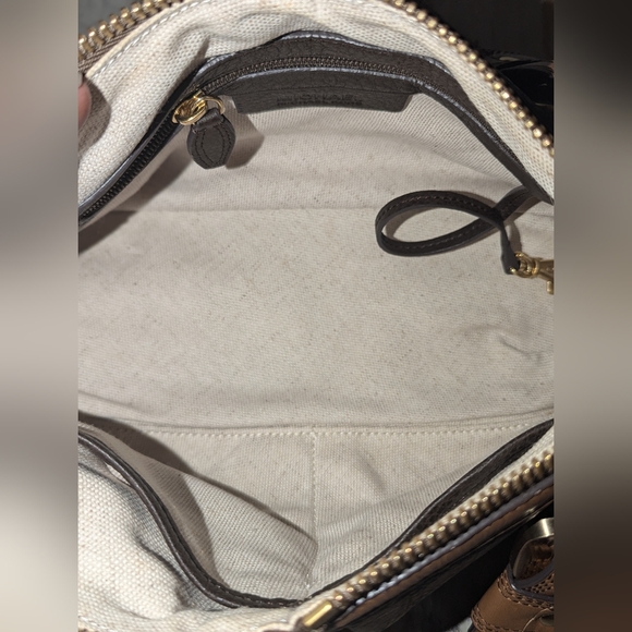 Michael Kors Two-Tone Leather Handbag - Picture 12 of 13